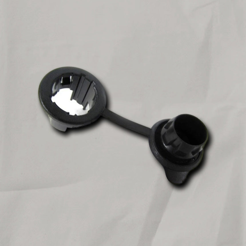 2007-2013 Jeep Dodge Chrysler Power Outlet Bezel w/Cover Black OEM