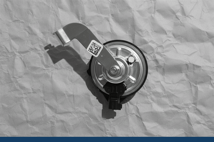 17-19 Ford Escape Passenger Side High Pitch Horn Genuine OEM