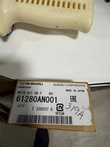 20-25 Subaru Legacy/Outback Pass Side Front Outer Door Molding OEM