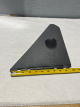 2008-2016 F-250 F-350 Passenger Side Kick Panel Fuse Cover Charcoal / Steel Gray