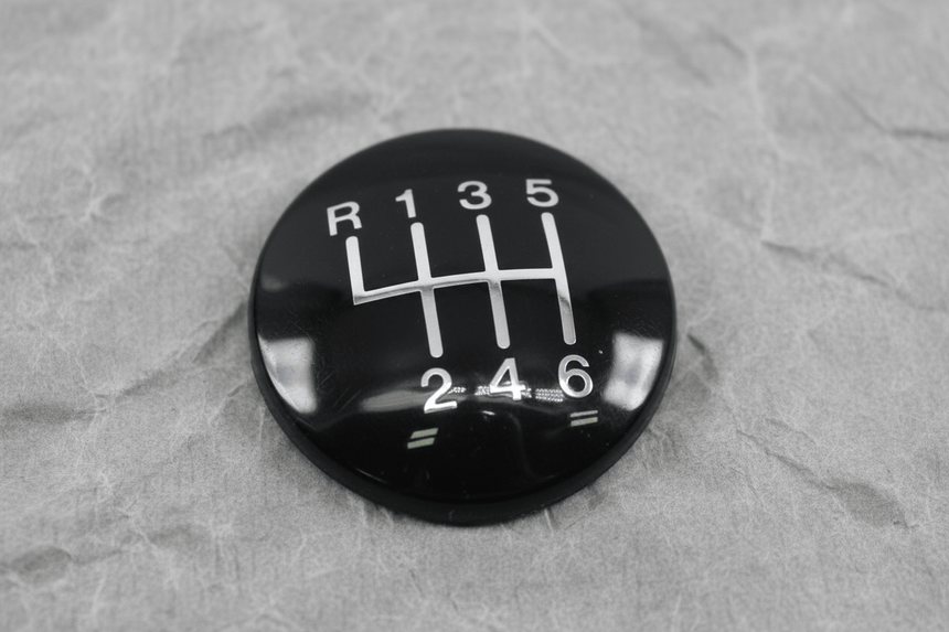 2010-2011 Mazda 3 S Manual 2.5L Leather Stick Shift Knob Cover OEM