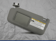 2010-2012 Toyota RAV4 Driver Side Sun Visor Gray Genuine OEM