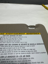 2010-2024 Toyota 4Runner Driver Side Sun Visor Sand Beige Color OEM Genuine