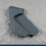 2011-2014 Ford F-150 Driver Side Seat Valance Panel Anchor Cover Gray OEM
