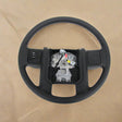 2011-2016 Ford F-250 F350 Black Vinyl Basic Steering Wheel No Cruise