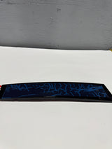 2011-2019 Ford Explore Driver Side Rear Door Window Applique Molding Trim Black