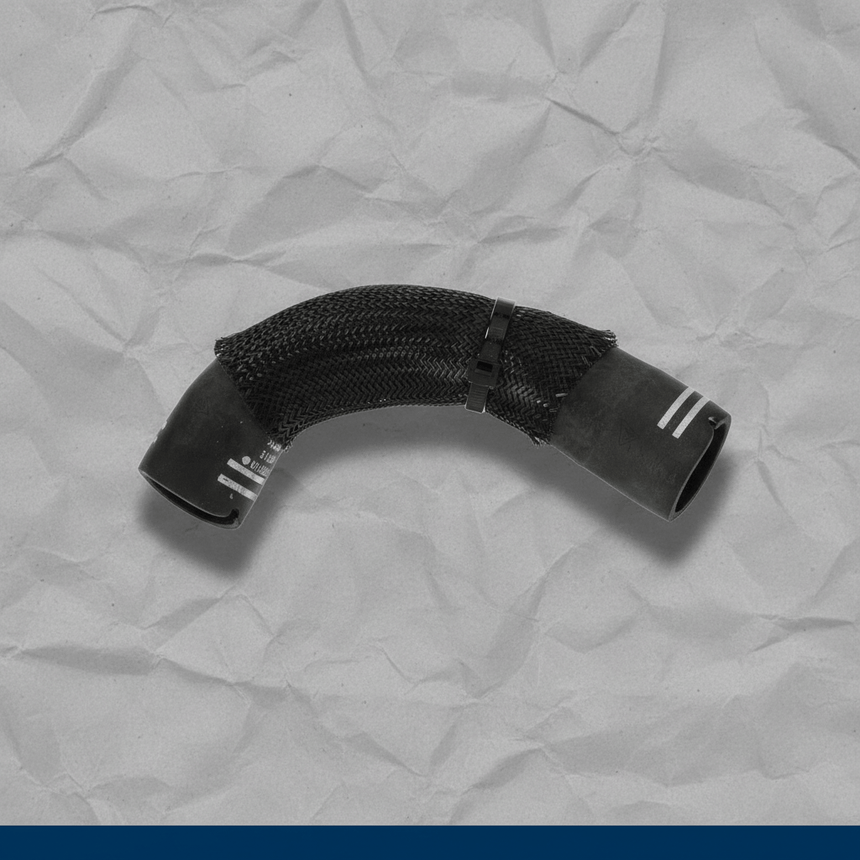 2012-2019 Fiat 500 Charge Air Cooler Hose Driver Side Genuine OEM