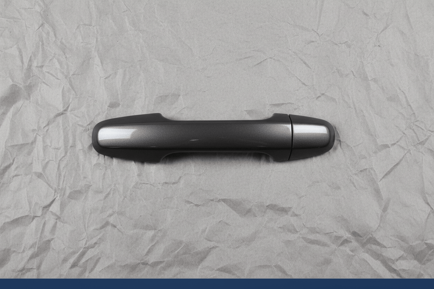2012-2019 Toyota Prius C Camry Yaris Outside Door Handle Gray Metallic Genuine OEM