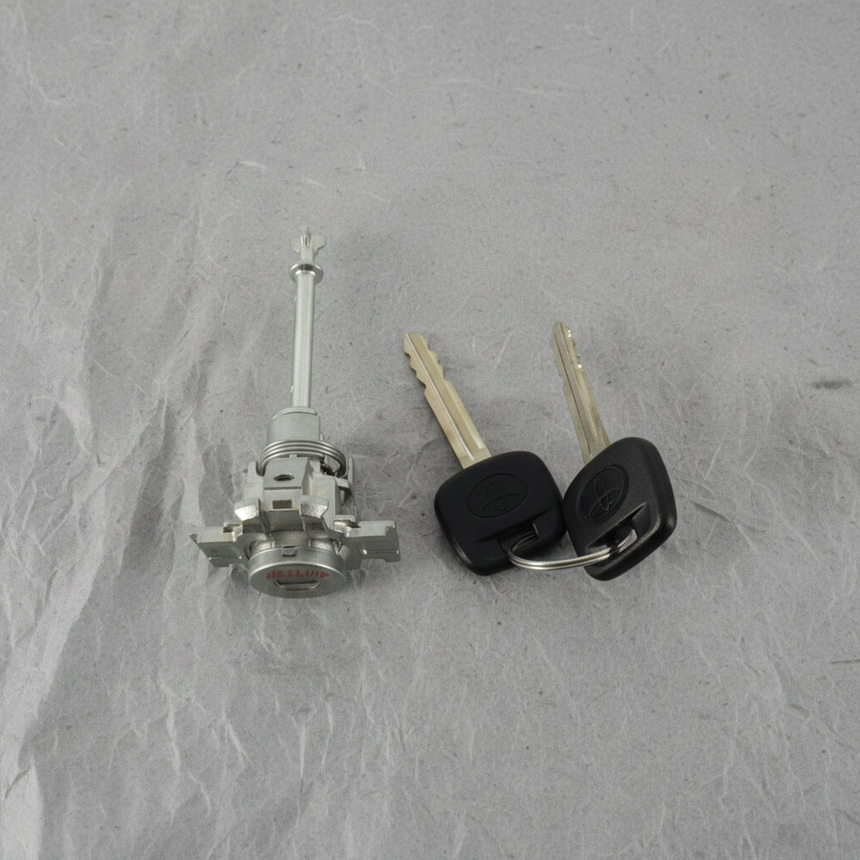 2012-2021 Toyota Tundra Driver Door Lock Cylinder & Key Set OEM