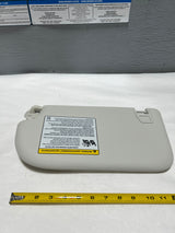 2013-2019 Ford Escape Passenger Side Sun Visor Without sunroof, with illumination