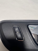 2013-2019 Ford Taurus Front Passenger Door Interior Chrome Door Handle With Lock Switch