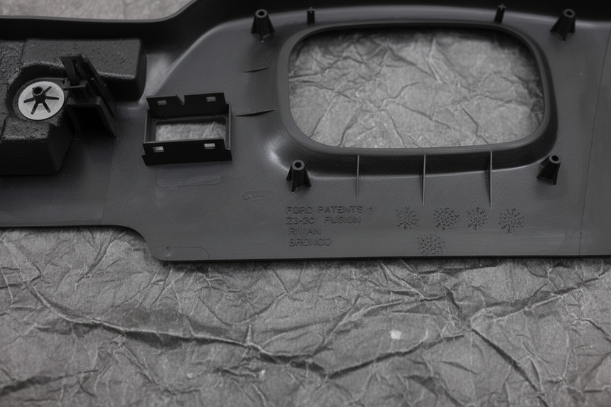 2013-2019 Ford Taurus Police Interceptor 8 Way Driver Seat Trim Charcoal OEM