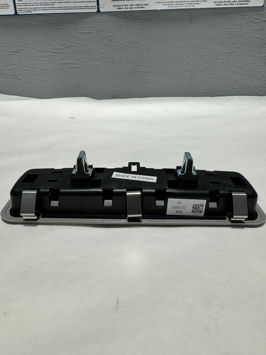 2014-2017 Silverado Sierra Gray Rear Dome Light Lamp For Sunroof Equipped Trucks
