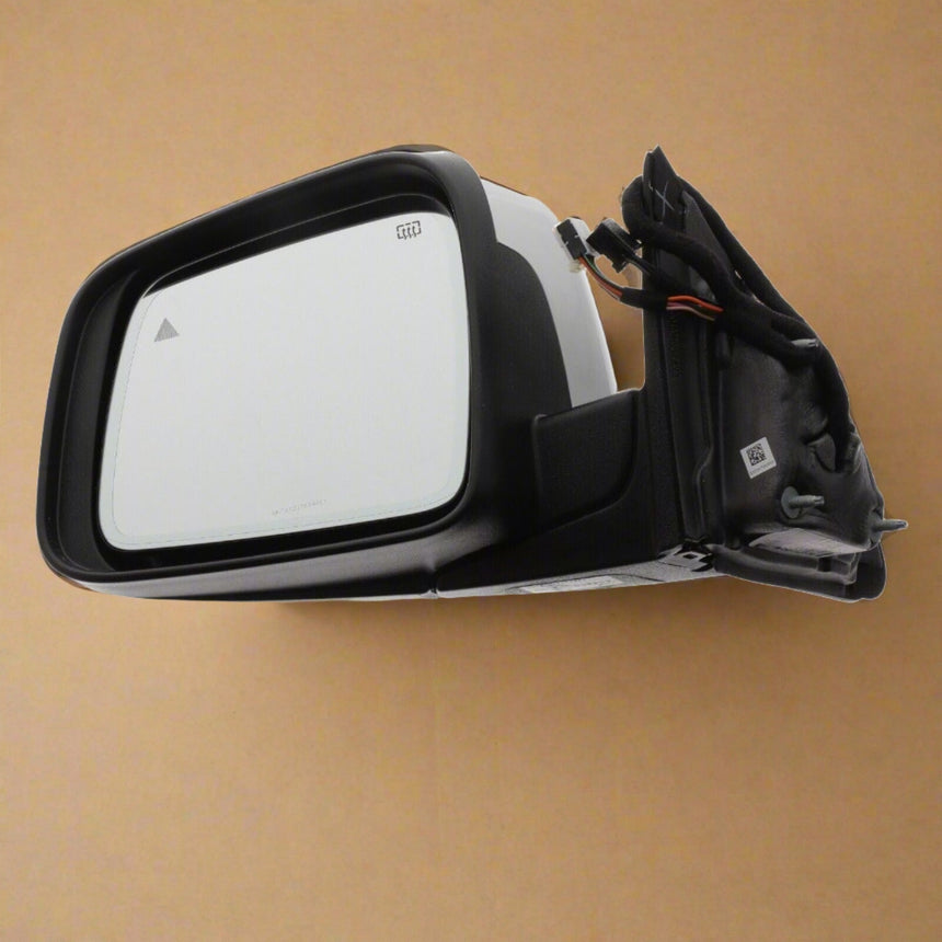 2014-2022 Jeep Grand Cherokee Driver Side Mirror Power Fold/ BSM/Heat Painted Bright White Code GUQ
