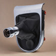 2015-2017 Ford Mustang Manual Gear Shift Boot Chrome With Sync Logo OEM