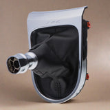 2015-2017 Ford Mustang Manual Gear Shift Boot Chrome With Sync Logo OEM