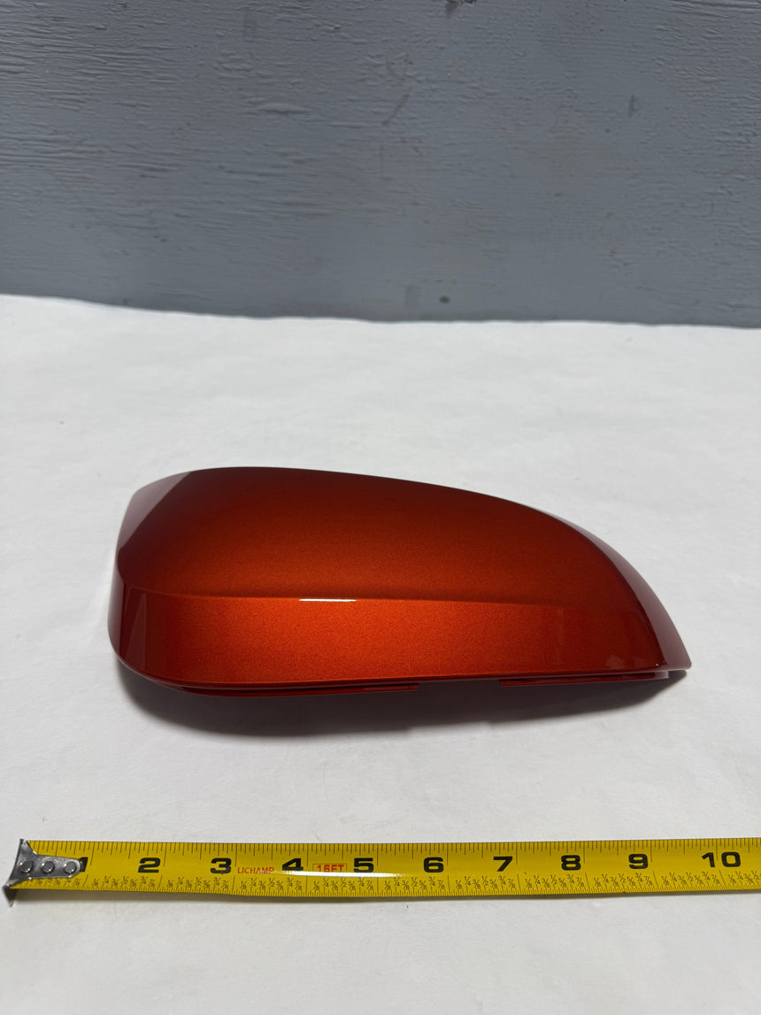 2015-2017 Toyota Rav4 XLE SE, TLD Canada Built Pass Side Mirror Cover 4R8 Orange OEM For Turn Signal Mirror Only