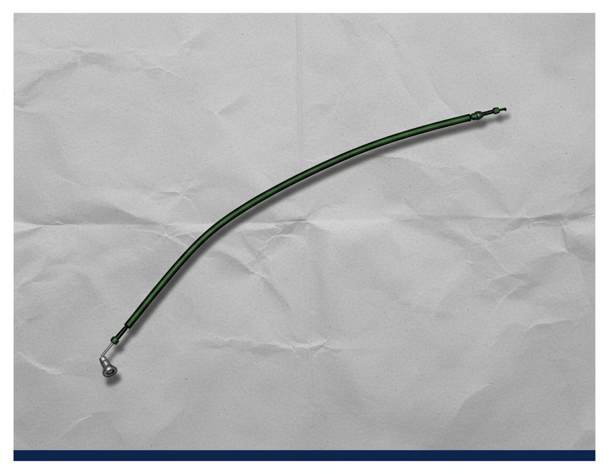 2015-2019 Ford Transit Rear Driver Side Upper Door Latch Cable OEM