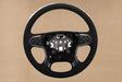 2015-2019 Silverado 2500 3500 Black Leather Heated Steering Wheel Crash Alert Equipped