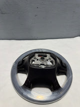 2015-2019 Silverado Sierra 2500 3500 Cocoa Leather Steering Wheel Heated For Crash Alert Equipped