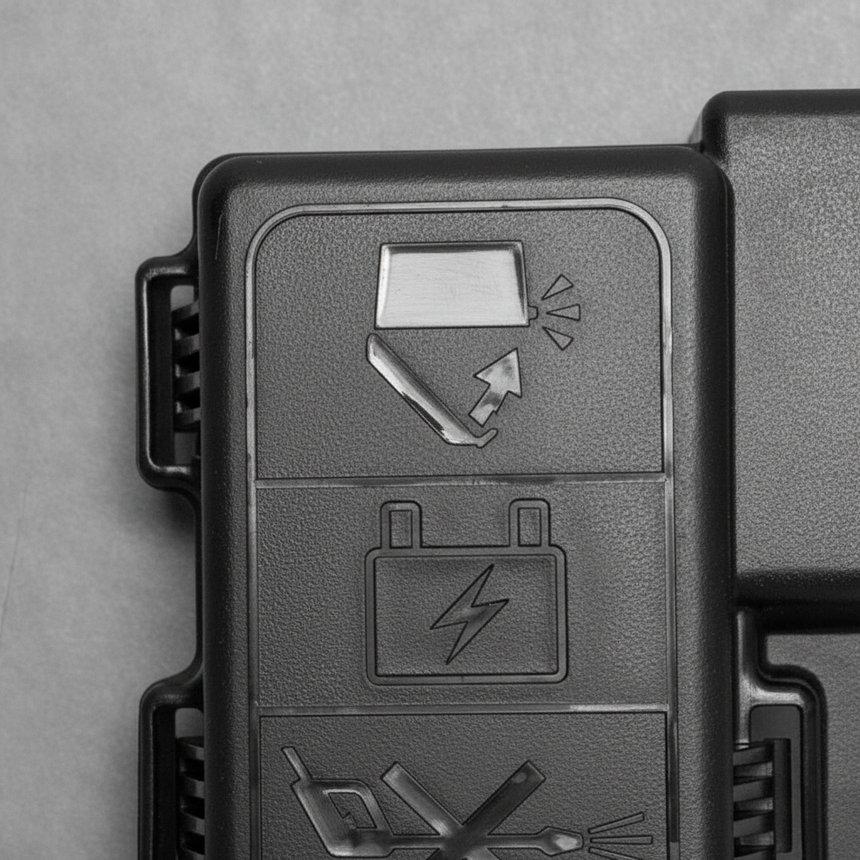 2015-2019 Silverado Sierra 6.6 Duramax Auxiliary Battery Battery Terminal Cover Genuine oEM