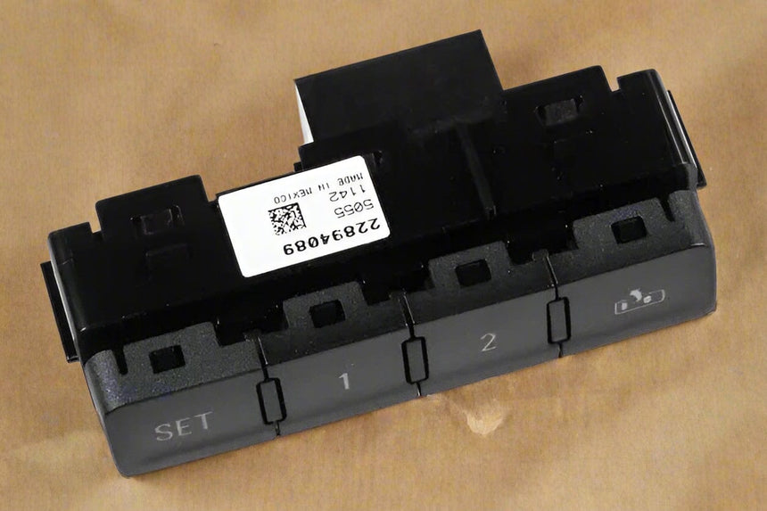2015-2020 Cadillac Escalade or ESV Driver Side Seat Memory Position Switch Genuine OEM