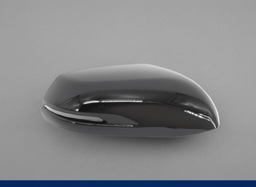 2015-2020 Honda CR-V or HR-V EX or EX-L Passenger Side Mirror Back Cap Painted*NH731P* Crystal Black Pearl