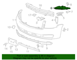 2015-2020 Tahoe Midnight Edition Driver Side Front Bumper Outer Filler OEM