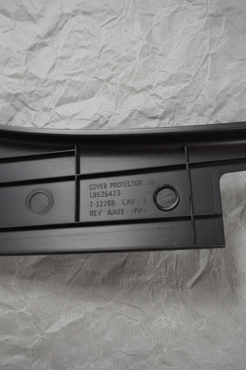 2015-2020 Tahoe Yukon Driver Seat Finish Panel Trim BlackHeated W/o Massage