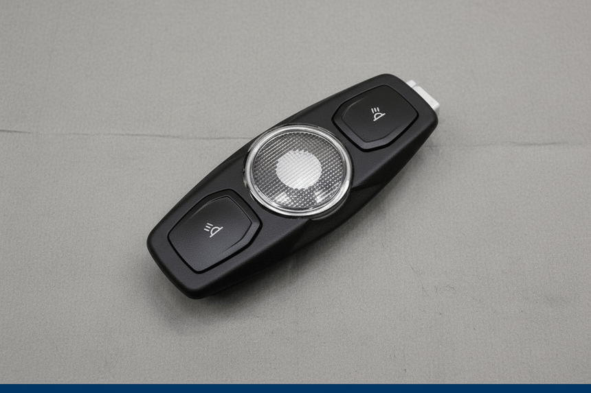 2015-2022 Ford F-150 F-250 F-350 Interior Dome Light Lamp Ebony OEM