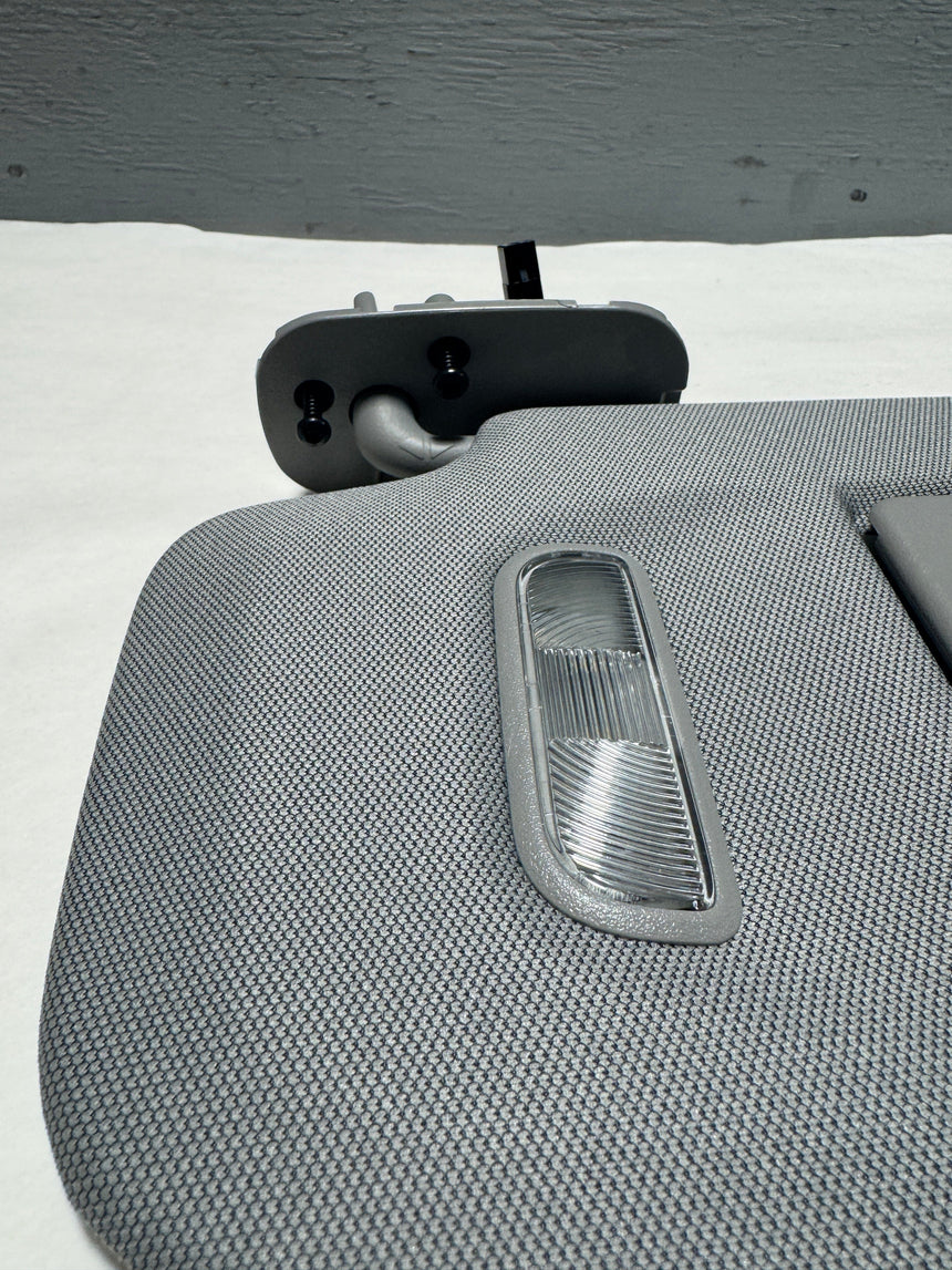 2015-2022 Tahoe Yukon Suburban Gray Lighted Driver Side Sun Visor OEM