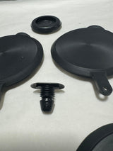 2015-2023 Ford F-150 Drop In Bedliner Access Hole Lower Plug Tie Down Cover Kit