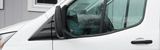 2016-2020 Ford Transit Passenger Side Door Frame Fender A-Pillar Moulding Black