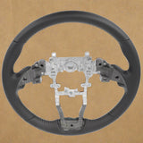 2016-2021 Mazda CX-9 Leather Non Heated Steering Wheel Without Stitching, Without Paddles Shifters
