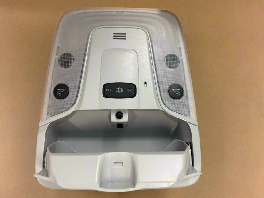 2016-2022 Toyota Prius Without Sunroof Overhead Console Box Gray W/ Map Lights OEM