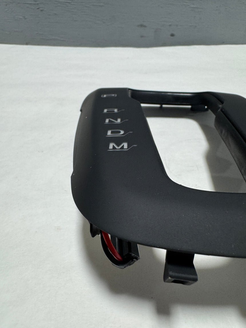 2017-2020 Chevrolet Sonic Black Automatic Transmission Control Indicator Opening Cover OEM