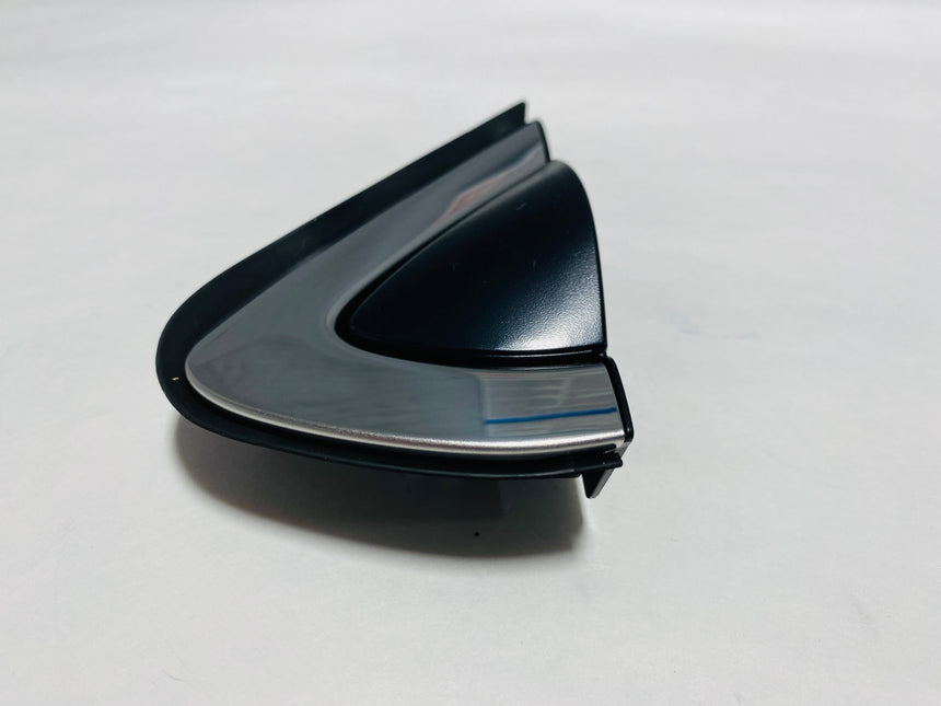 2017-2020 Honda CR-V Passenger Side Front Door Pillar Corner Molding Black / Chrome