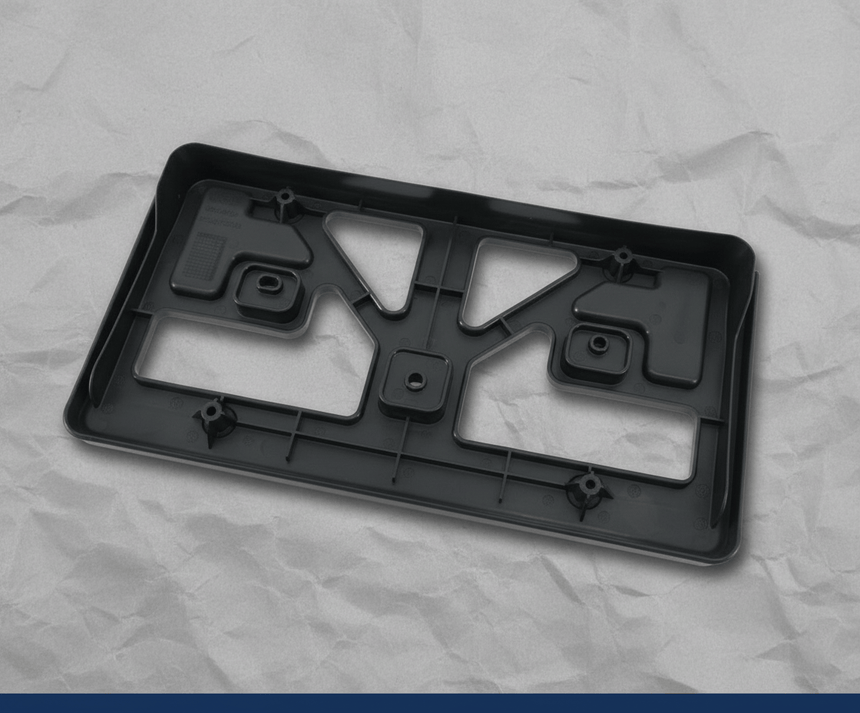 2017-2021 Honda Civic Hatchback Front License Plate Bracket OEM No Hardware