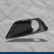 2017-2021 Jeep Compass Fog Light Lamp Bezel Passenger Side Genuine OEM