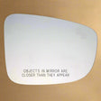 2017-2021 Mazda Japan Built Passenger Side Mirror Glass Heated With Blind Spot- Non Auto Dimming