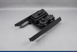 2017-2022 Ford F-250 F-350 Center Console Cup Holder Panel Obsidian OEM