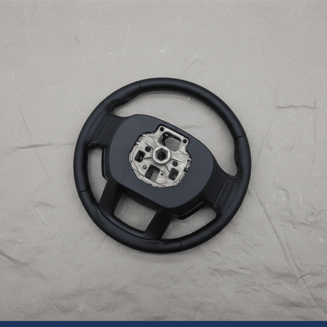 2018-2020 Ford F-150 Steering Wheel Black Leather Genuine OEM