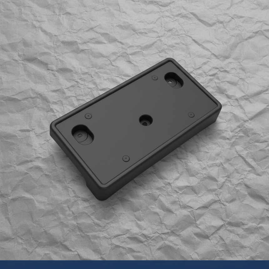 2018-2022 Ford EcoSport Front Bumper License Plate Bracket Holder OEM