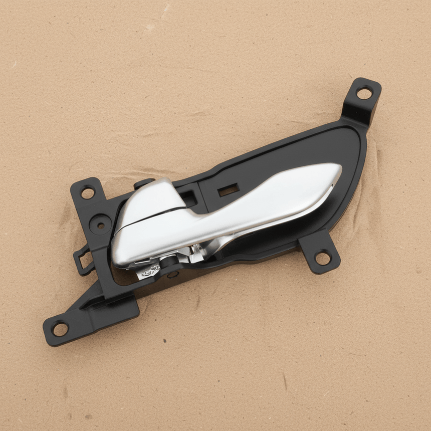 2018-2023 Kia Stinger OEM Driver Side Interior Door Handle Chrome Black