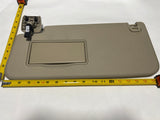 2020-2021 Dodge Ram 1500 Tan Driver Side Sun Visor - Illuminated Garage Buttons