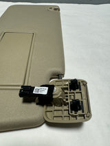 2019-2021 Ram 1500 DT Lighted Tan Passenger Side Sun Visor OEM