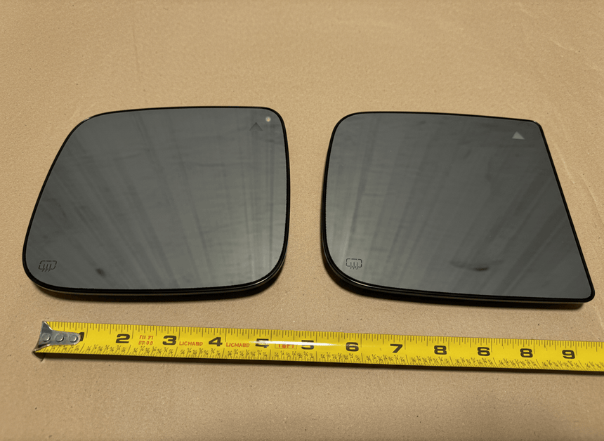 2019-24 RAM OEM Passenger Pwr Fold Towing Mirror Glass Heated Blind Spot Surr View