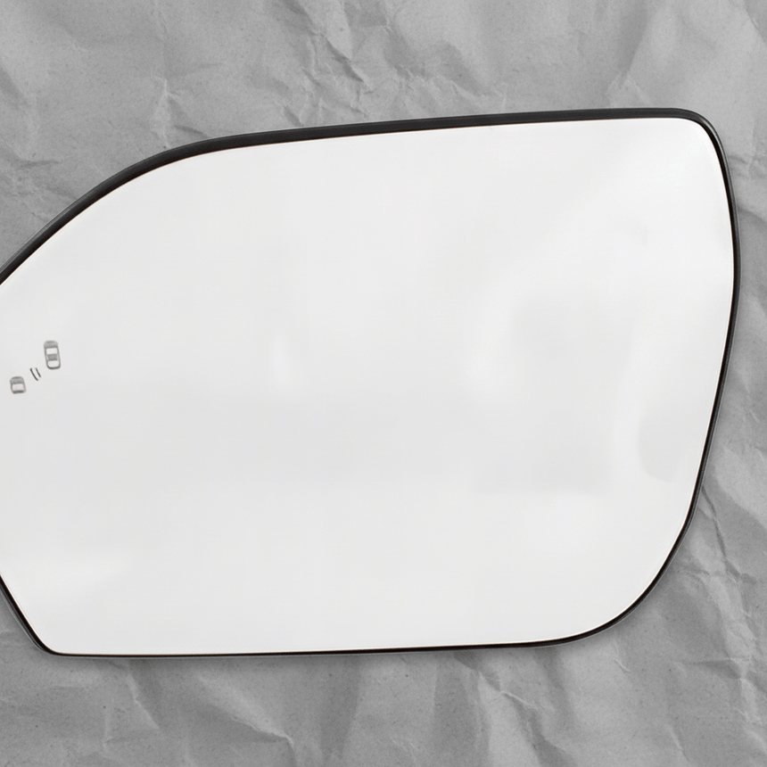 2020-2021 Ford Explorer Driver Mirror Glass Heated with BLIS For Power Fold Mirror