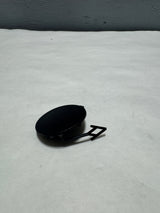 2020-2022 Kia Soul Rear Tow Hook Eye Cap Cover Textured Unpainted Black OEM