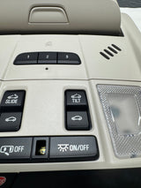 2020-2023 GMC Acadia Beige Overhead Console For Sunroof Equipped OEM